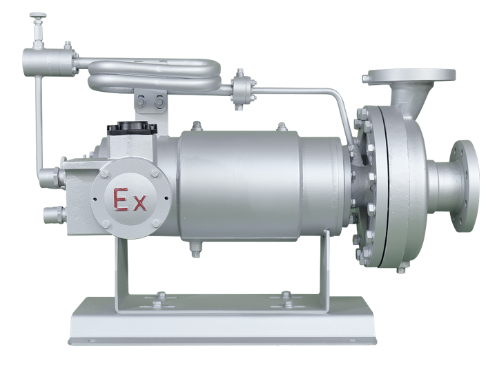 High-temperature separation type shielded pump