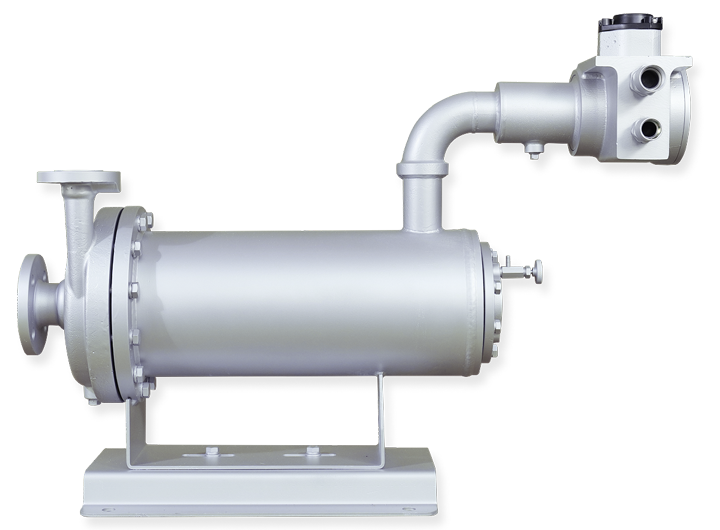 Ultra heat-resistant shielded pump